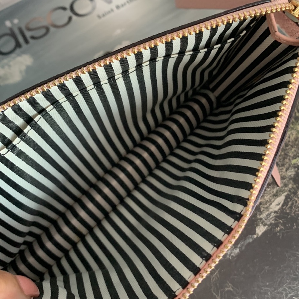 Kate spade ♠️ dusty pink leather wristlet wallet - Picture 6 of 7